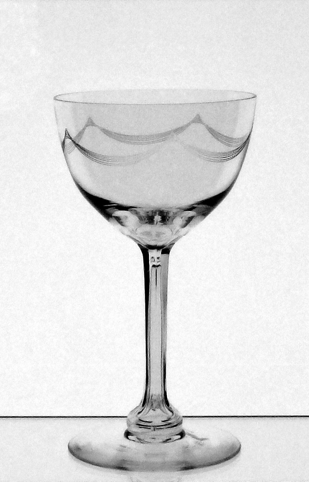 Vintage Nick & Nora Glass 5.75oz