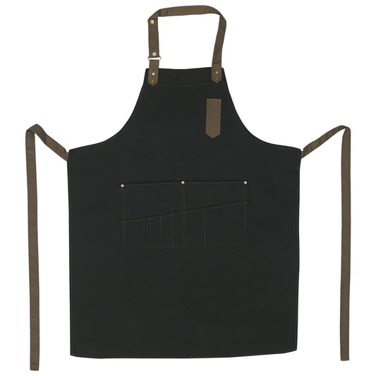 Medium Weight Black Apron