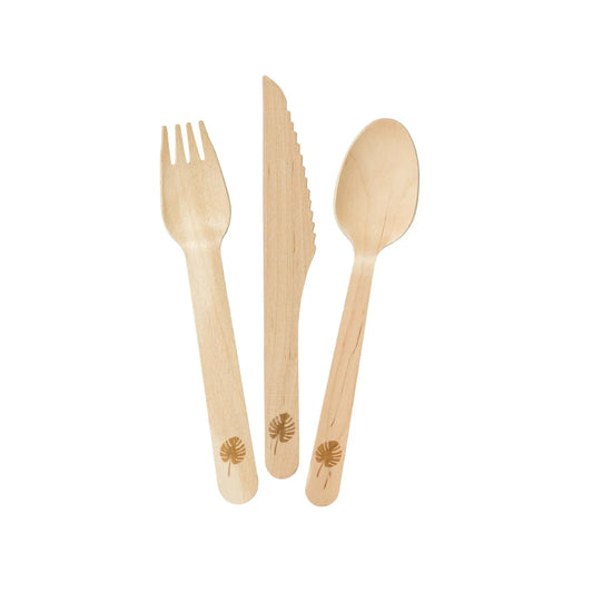 Wooden Cutlery Set