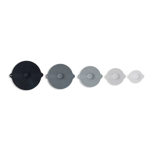 Core Silicone 5 Piece Set Suction Lids