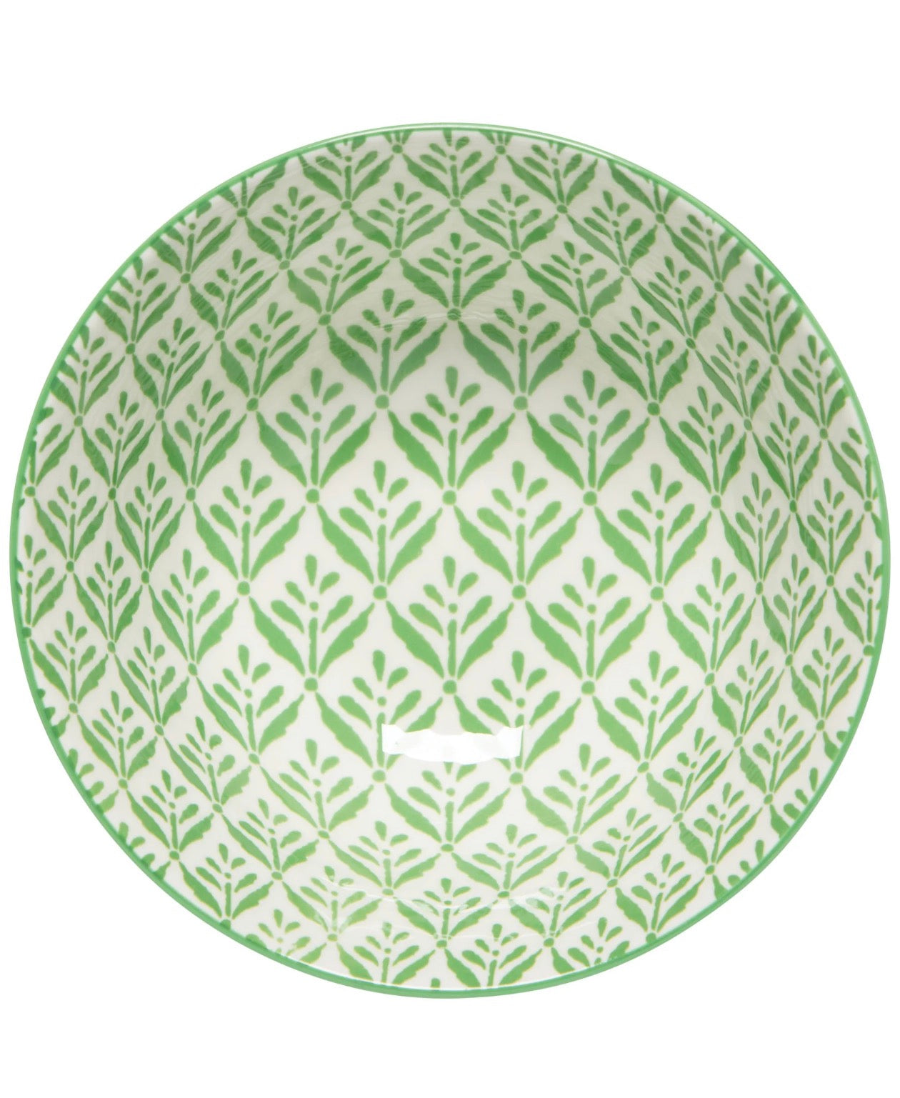 6" Bowl Green Leaf