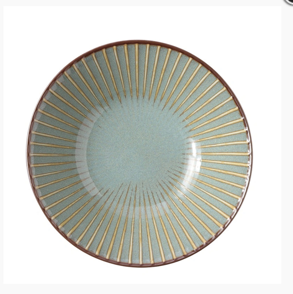 Aiya Green Bowl 6.75"