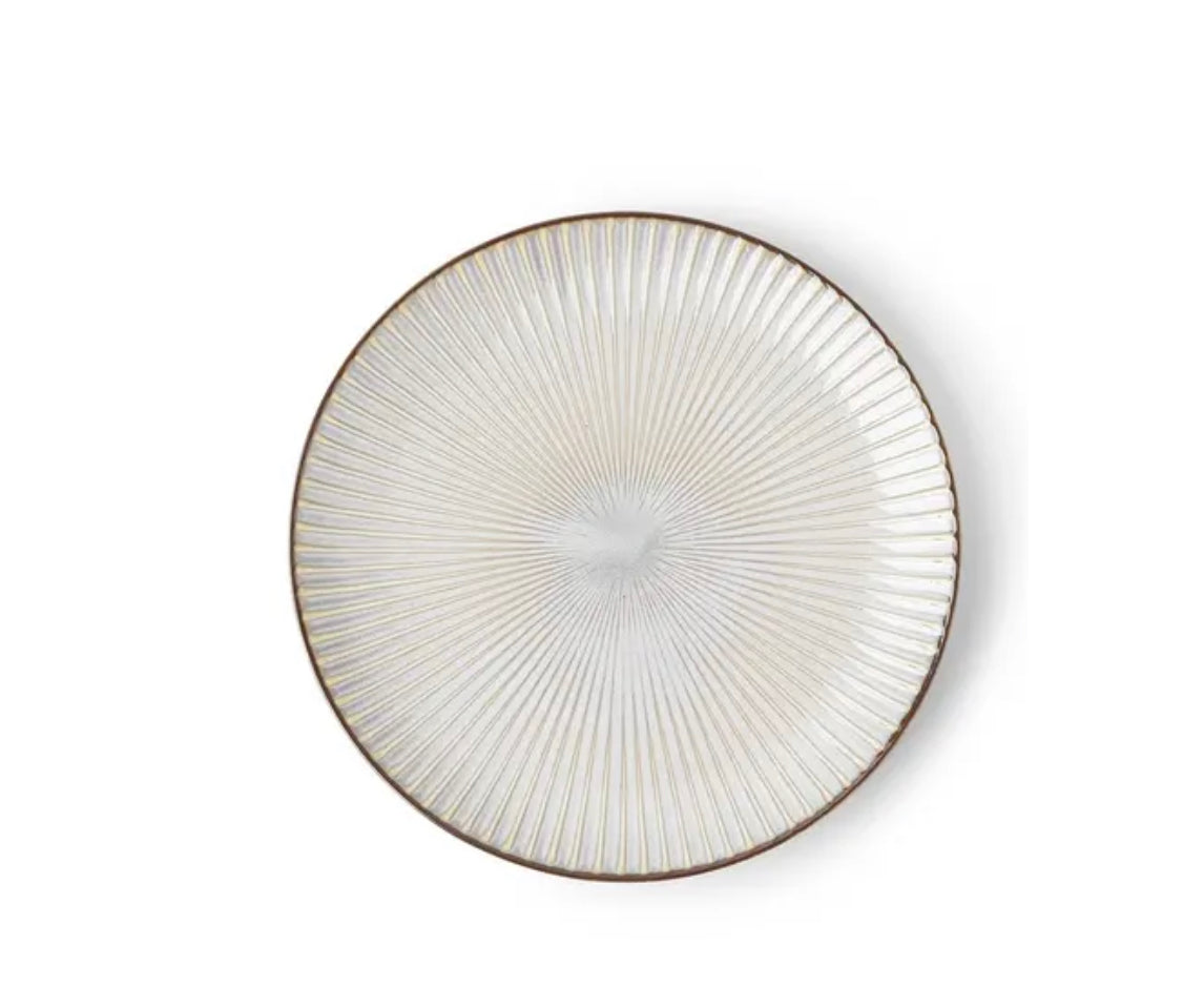 Aiya Ivory Plate 9.25"