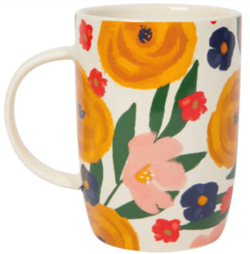 Tall Mug, Full Bloom