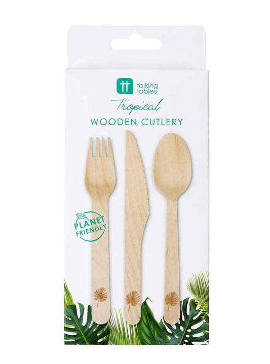 Wooden Cutlery Set