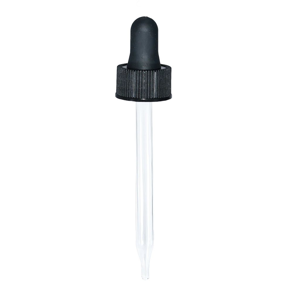 2oz, Amber Boston Glass Dropper