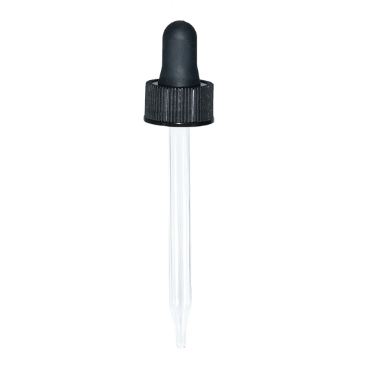 2oz, Amber Boston Glass Dropper