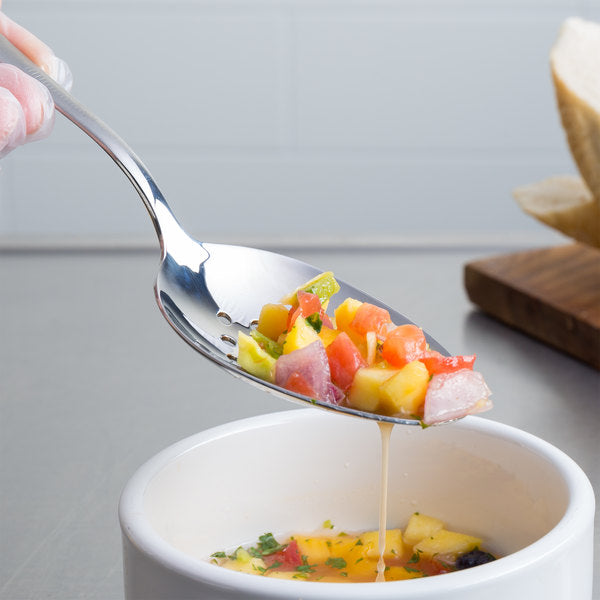 9" Perforated Plating Spoon