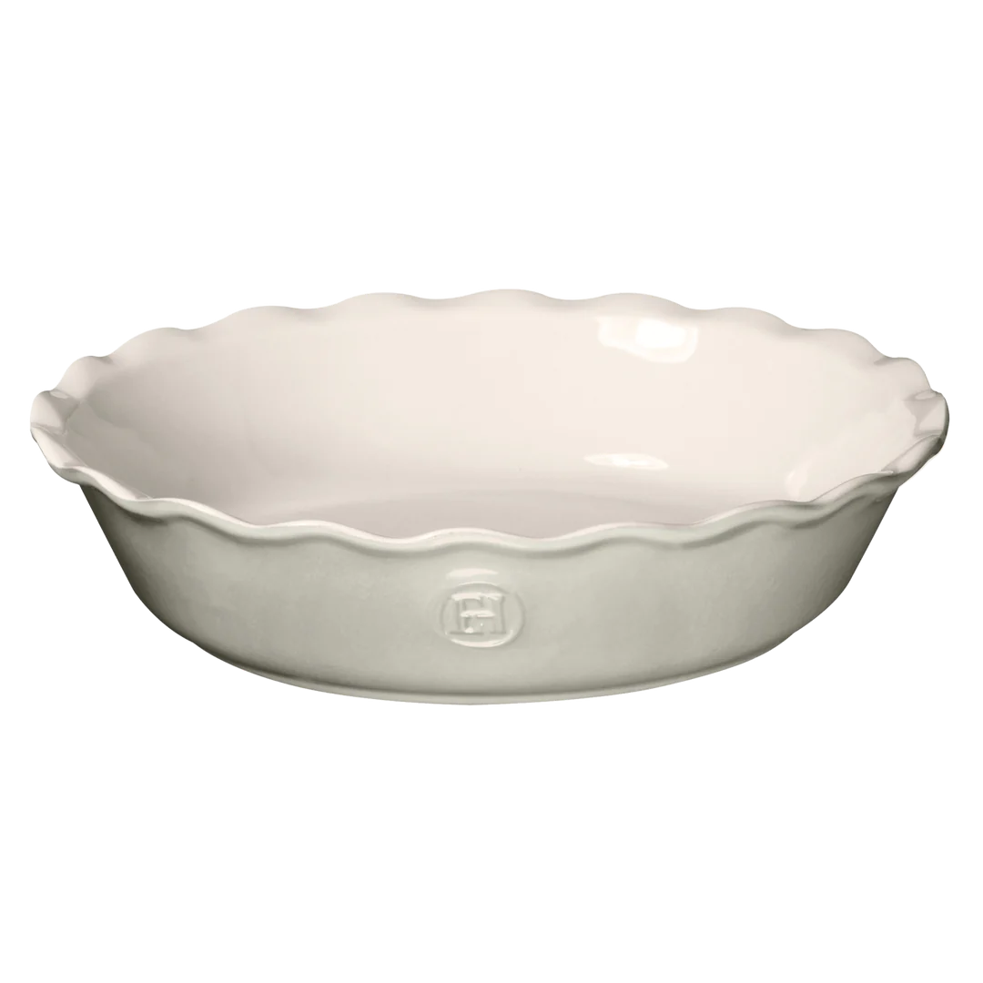 Pie Dish 9", Pearl Gray