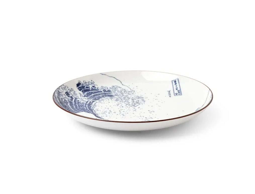 8.5" Plate The Great Wave