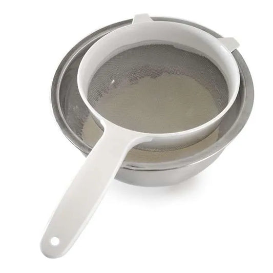 8" White Strainer
