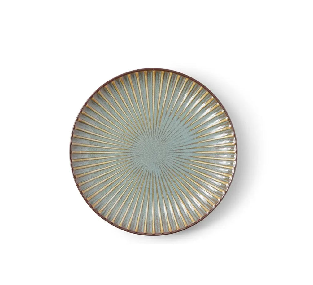 Aiya Green Plate 6.5"