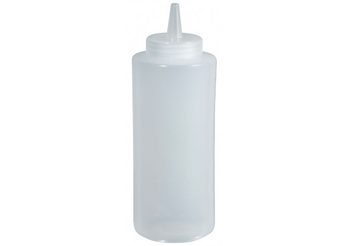 Squeeze Bottle Clear 8oz
