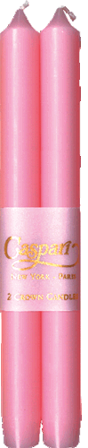 10" Petal Pink Candle