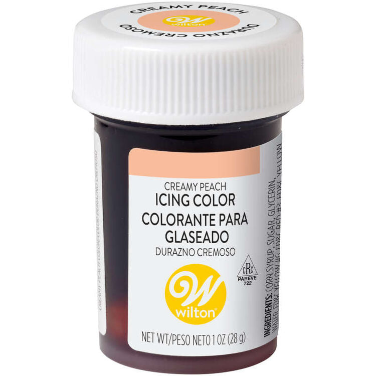 Peach Icing Color 1 oz