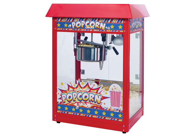 Red Popcorn Popper Kettle