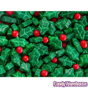 Holly Mix Sprinkles 3.9 Oz