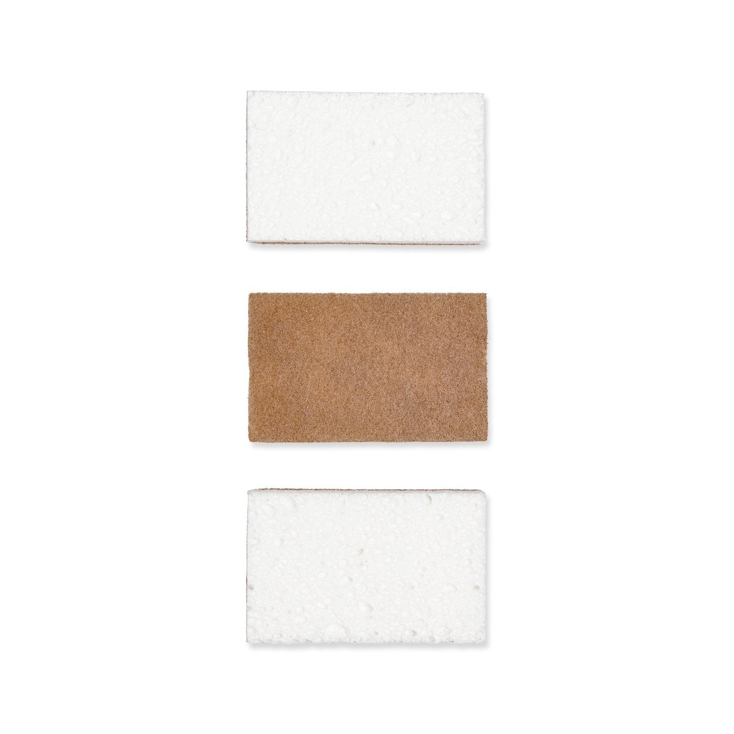 Walnut Scour Pads Set/3