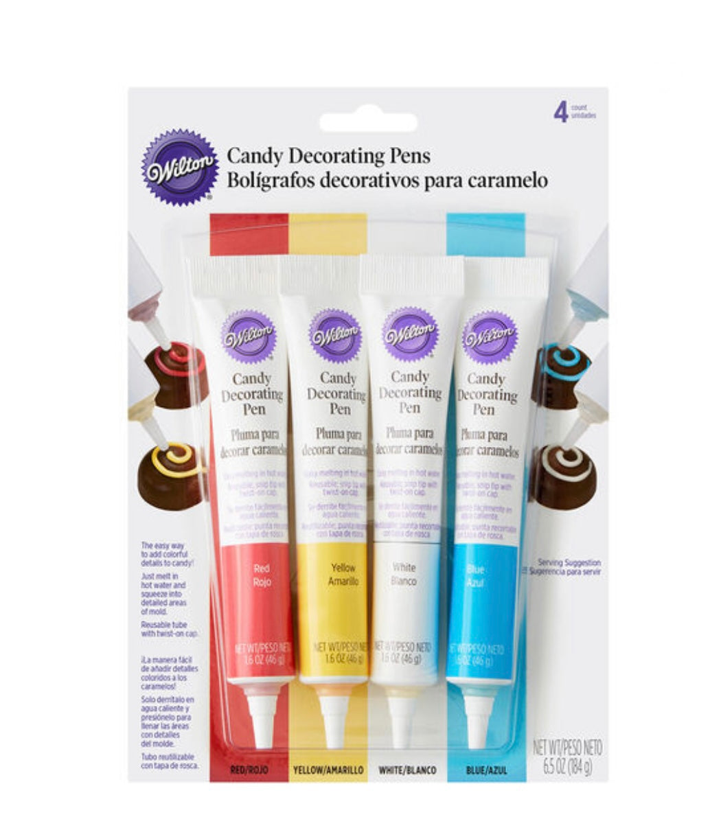 Candy Decorating Pens Set/4
