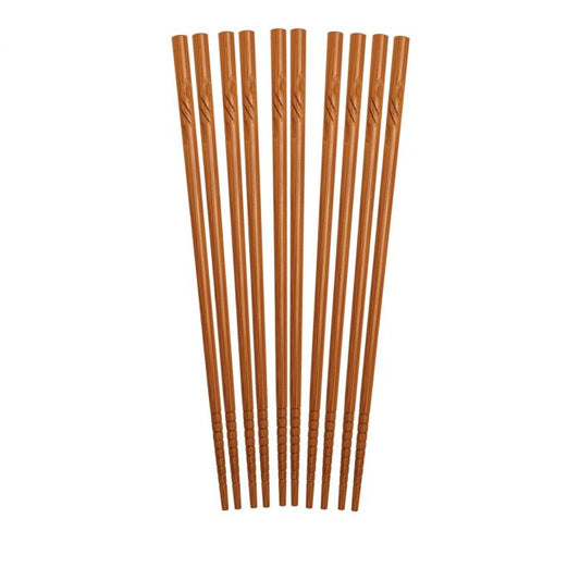 Bamboo Chopsticks Engraved Set of 5