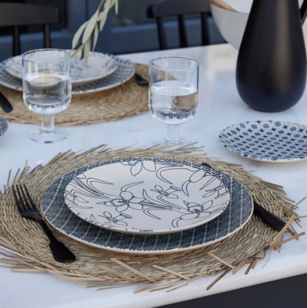 Diamond Weave 11" Dinner Plate