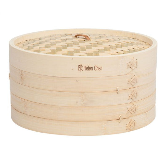 Bamboo Steamer 12" 3pc