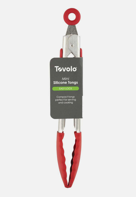 Cayenne Mini Silicone Tongs