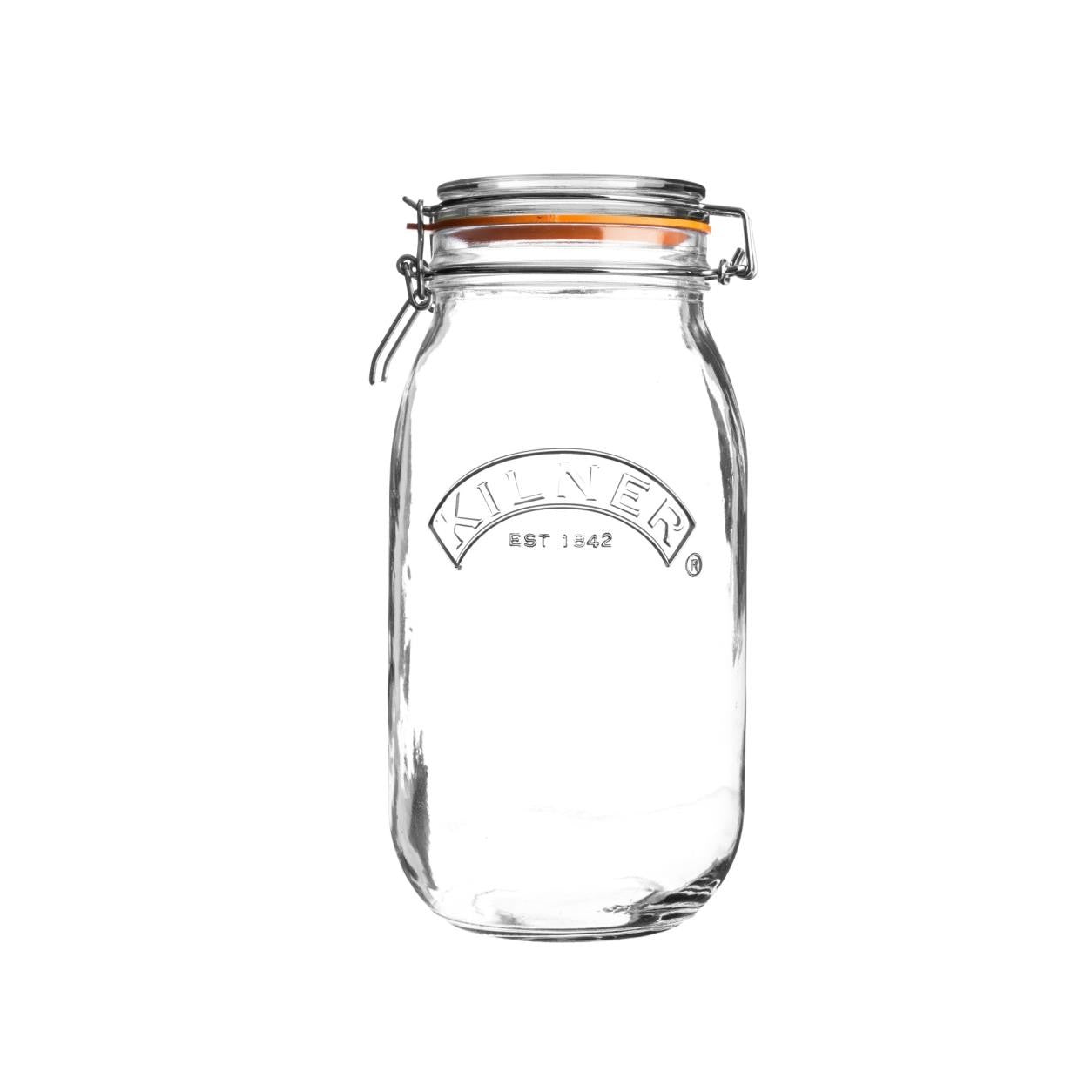 2L Round Clip Top Jar