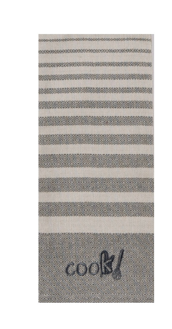 Graphite Tea Towel