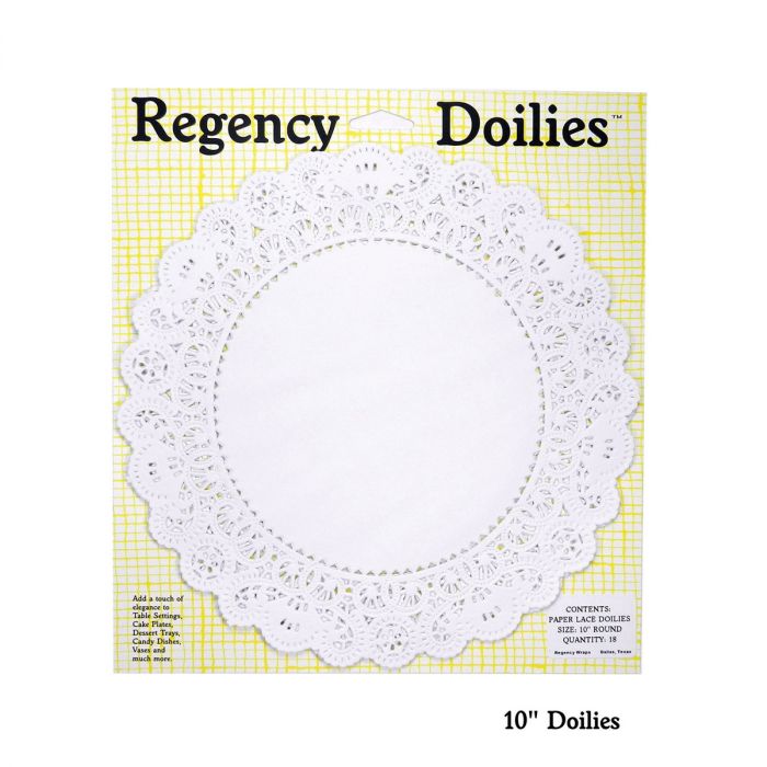 10" Round Paper Doilies