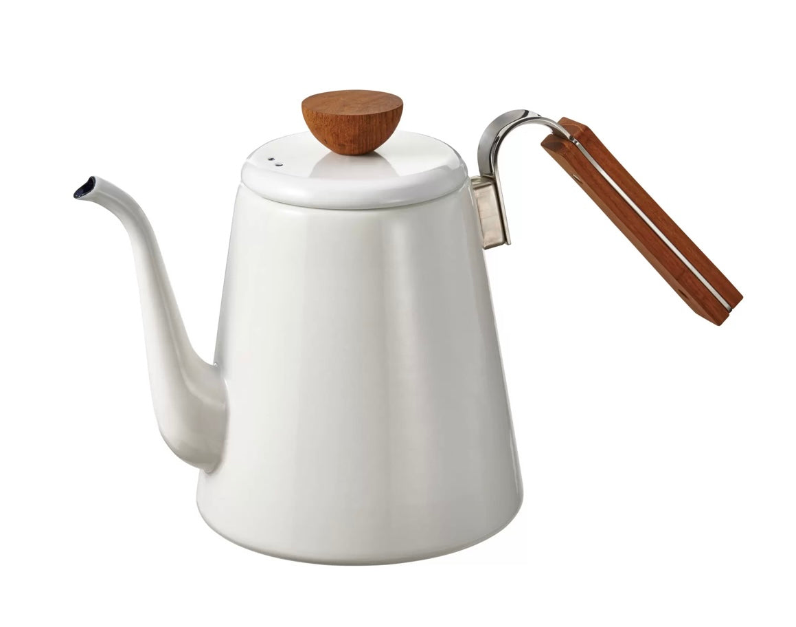 Enamel Pourover Coffee Kettle 800
