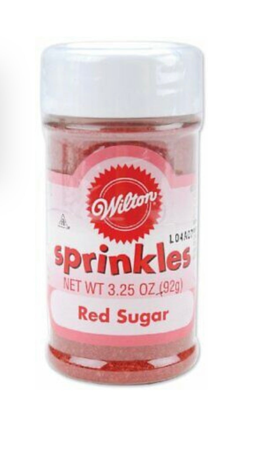 3.2oz Sanding Sugar, Red