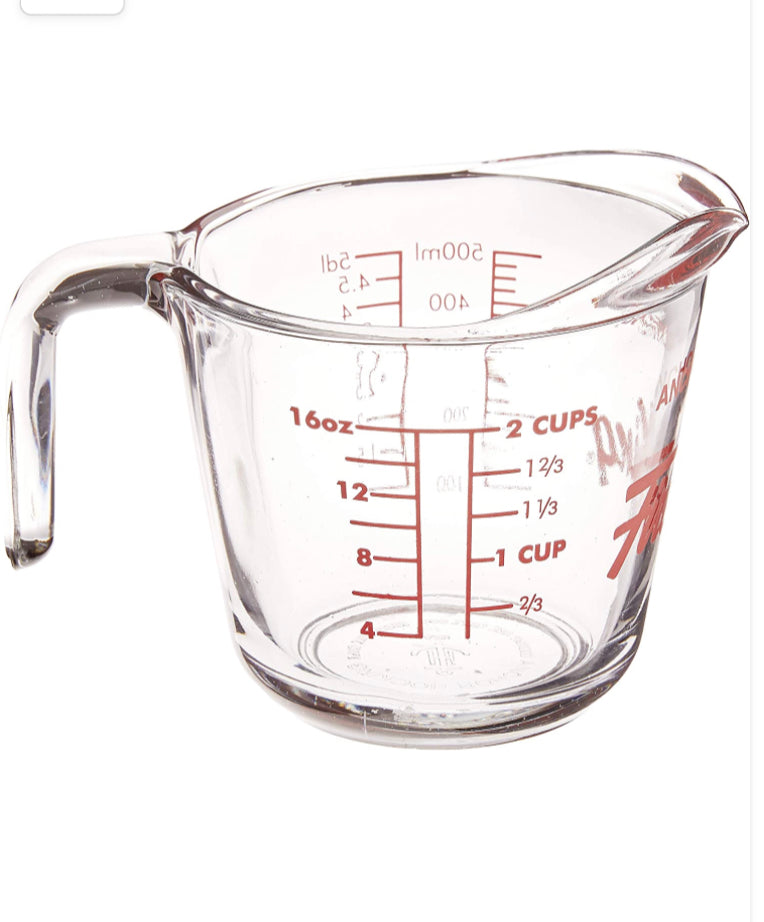 2 Cup Glass Measuring Cup