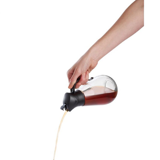 Syrup Dispenser Black Handle Large