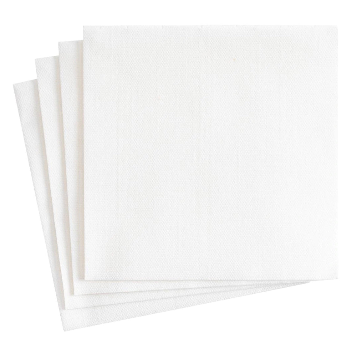 Solid White Dinner Napkin