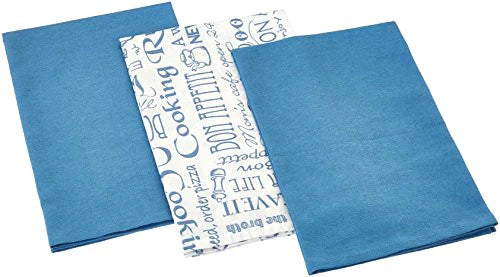Flour Sack Towels Blueberry 3 PC