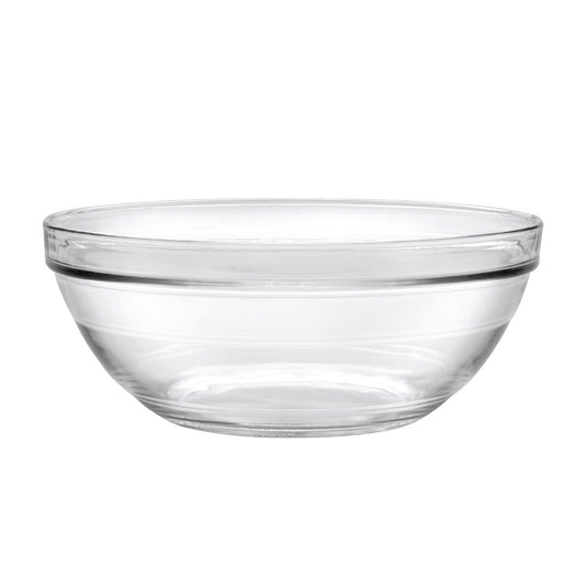 Stackable clear bowl 9"