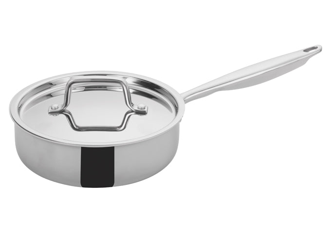 6 Qt Tri-Ply Saute Pan w Cover