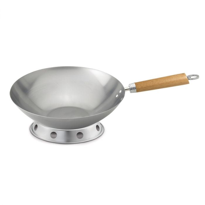 Round Bottom WOK 12" w/ring