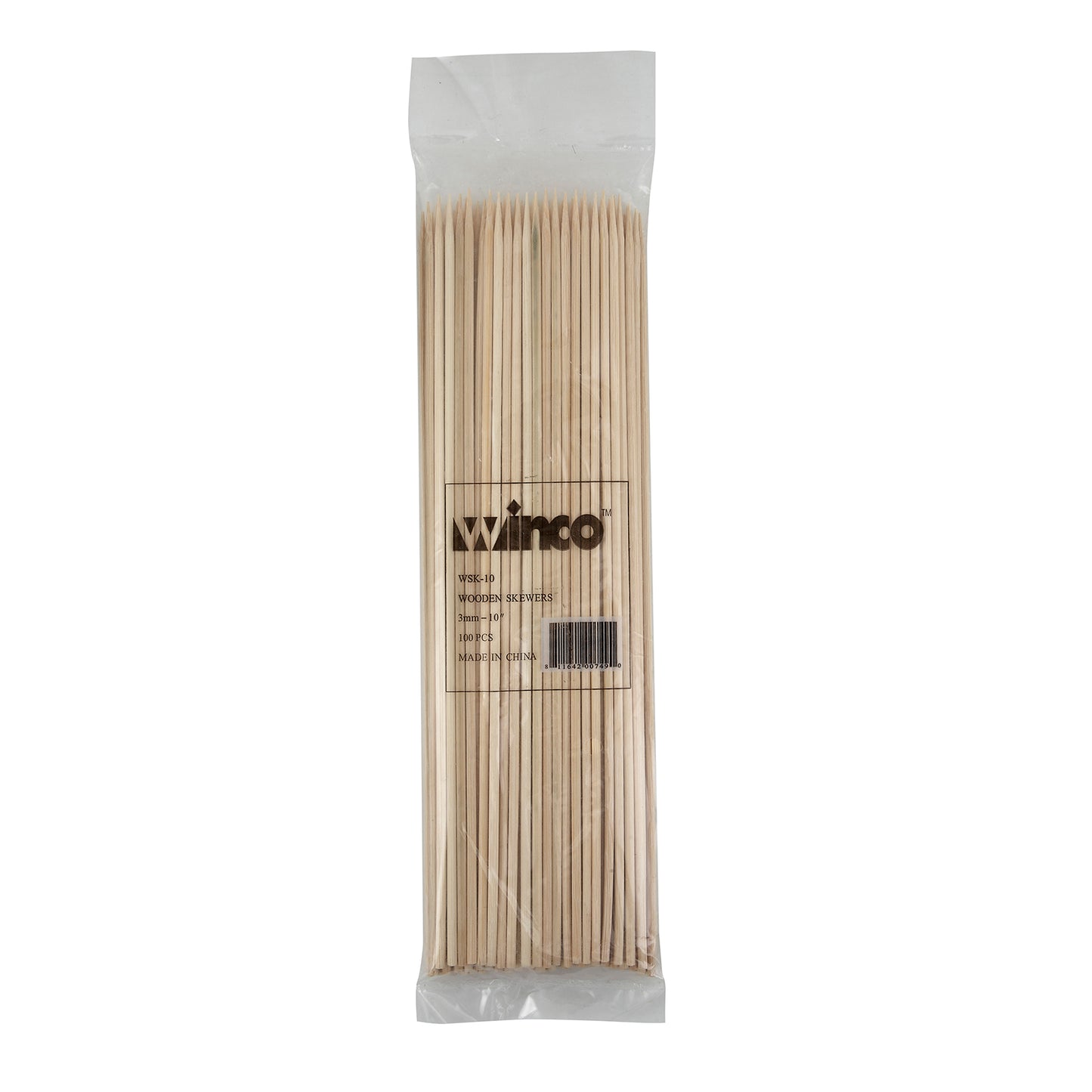 10" Bamboo Skewers 100ct