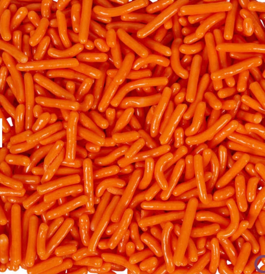 Orange Jimmies 1.5 oz