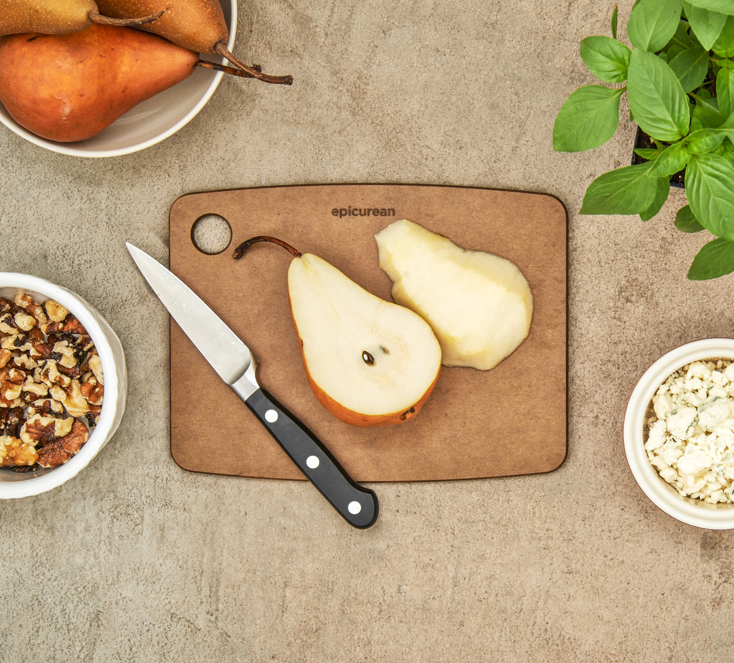 Nutmeg 8x6" Cutting Board