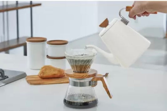 Enamel Pourover Coffee Kettle 800