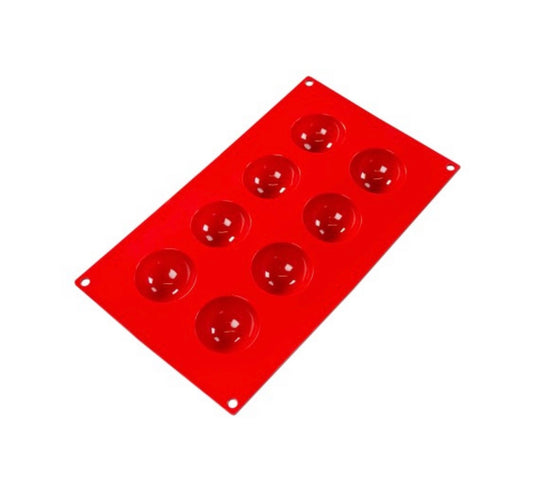Half Sphere Silicone Mold 1 oz