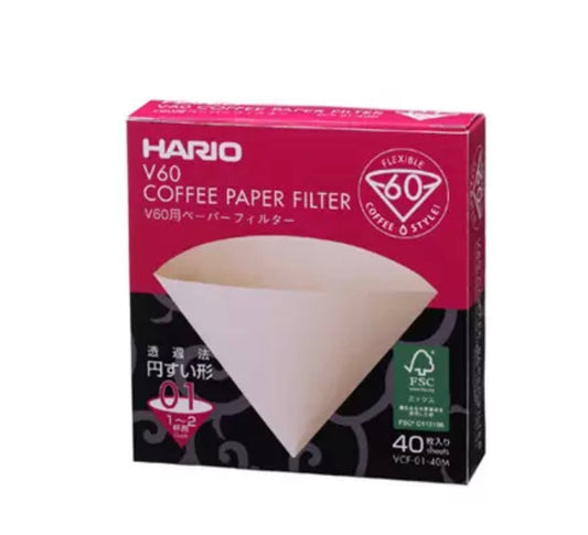 V60 Paper Filter 01, 40ct