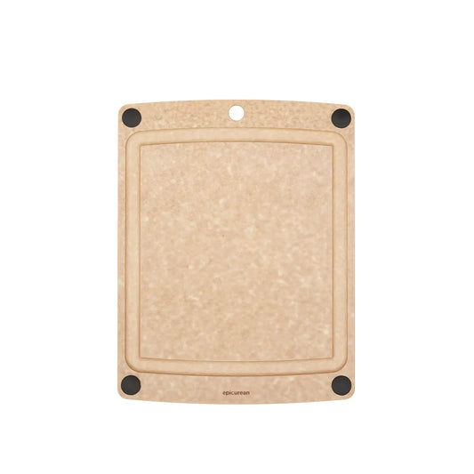 Natural 14.5x11" All In One Cutting Board