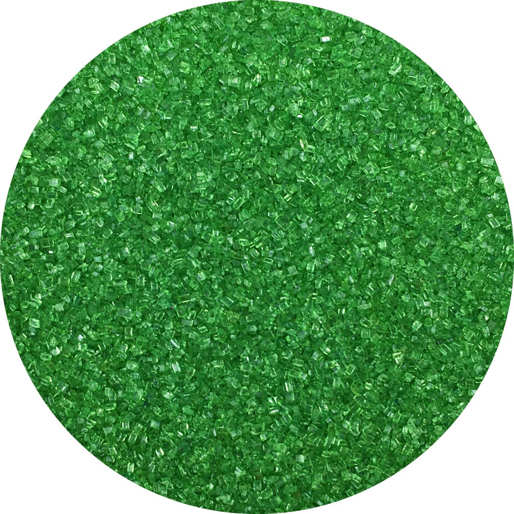 Sanding Sugar Emerald Green 4oz