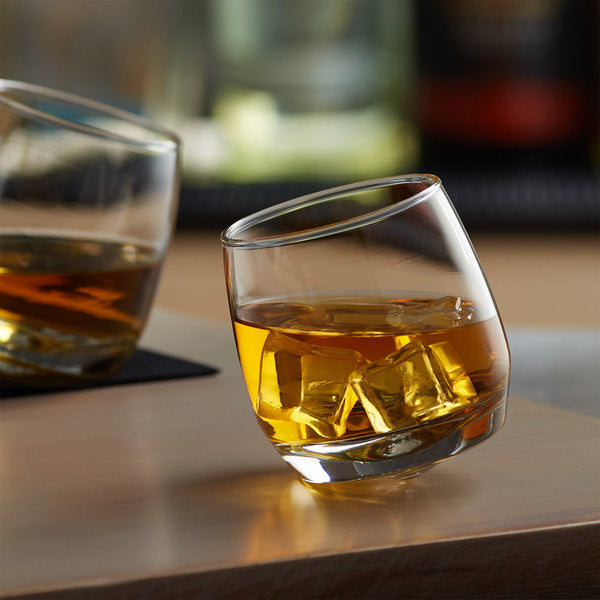 Wobble Whiskey Rock Glass 9.5oz