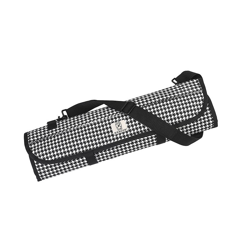 7 Pcket Houndstooth Knife Roll