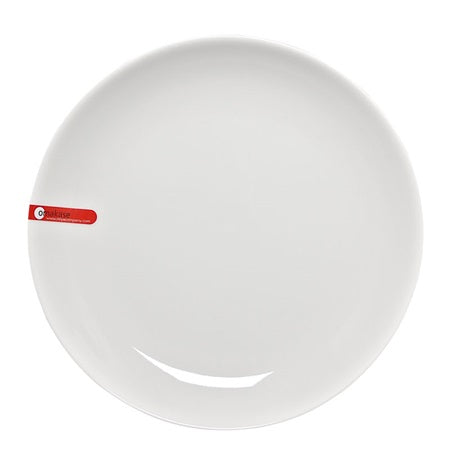 10.5" Plate Round White